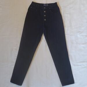 Palmetto's Jeans Wear Dark Navy Button Fly Cotton Denim Blue Jeans SZ 9